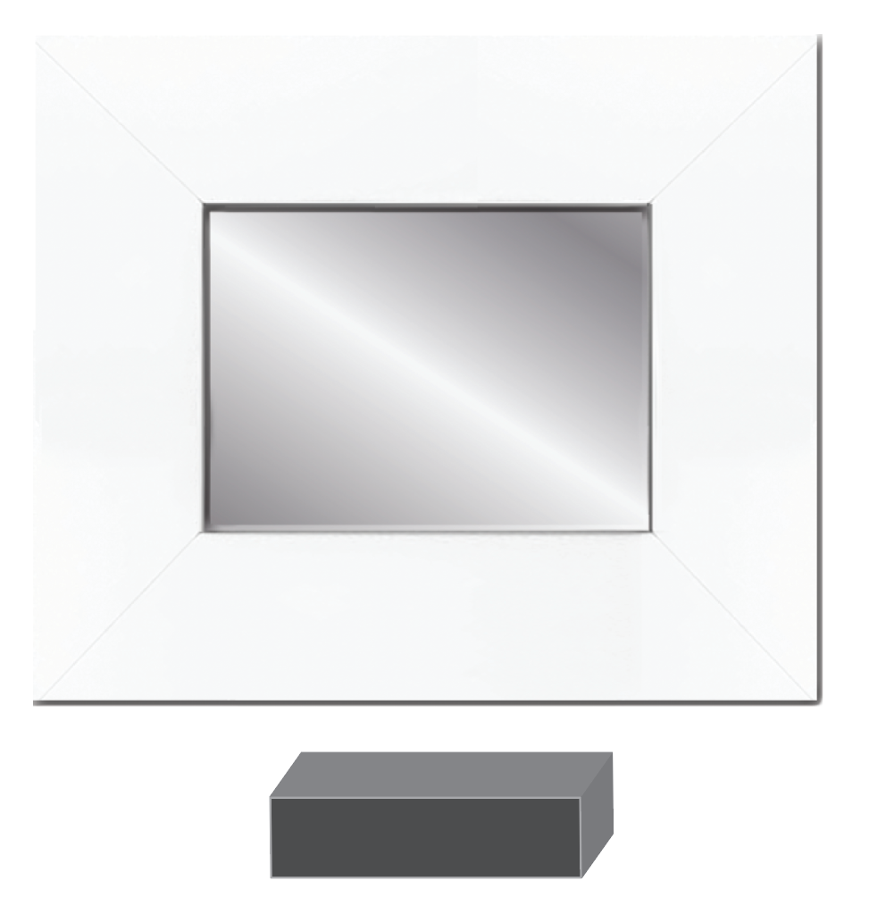 MU709 Complete Mirror & Frame