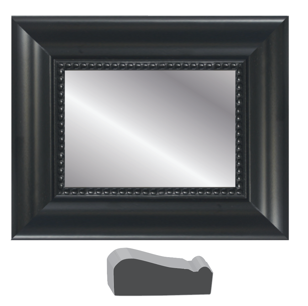 R1610 Complete Mirror & Frame